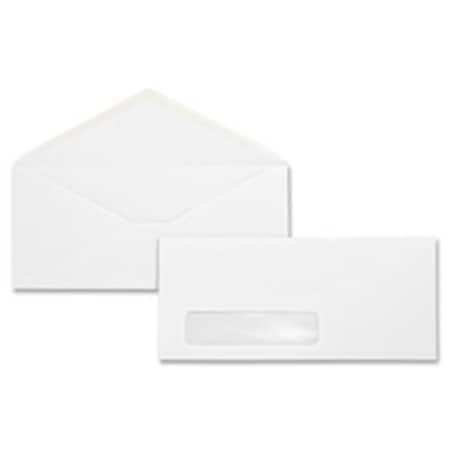 Davenport Business Window Envelopes;No.10;4.13 in. x 9.5 in.;500-BX;WE Wove DA127554